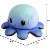imageTeeTurtle  The Original Reversible Octopus Plushie  Purple Polka Dot  Shimmer  Cute Sensory Fidget Stuffed Animals That Show Your MoodDay  Night