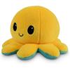 imageTeeTurtle  The Original Reversible Octopus Plushie  Purple Polka Dot  Shimmer  Cute Sensory Fidget Stuffed Animals That Show Your MoodHappy Yellow  Starry Eyes Blue