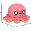 imageTeeTurtle  The Original Reversible Octopus Plushie  Purple Polka Dot  Shimmer  Cute Sensory Fidget Stuffed Animals That Show Your MoodHappy Yellow  Worried Pink