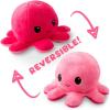 imageTeeTurtle  The Original Reversible Octopus Plushie  Purple Polka Dot  Shimmer  Cute Sensory Fidget Stuffed Animals That Show Your MoodLight Pink  Dark Pink