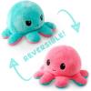 imageTeeTurtle  The Original Reversible Octopus Plushie  Purple Polka Dot  Shimmer  Cute Sensory Fidget Stuffed Animals That Show Your MoodLight Pink  Light Blue