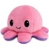 imageTeeTurtle  The Original Reversible Octopus Plushie  Purple Polka Dot  Shimmer  Cute Sensory Fidget Stuffed Animals That Show Your MoodLight Pink  Light Purple