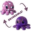 imageTeeTurtle  The Original Reversible Octopus Plushie  Purple Polka Dot  Shimmer  Cute Sensory Fidget Stuffed Animals That Show Your MoodPolka Dot  Shimmer