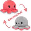 imageTeeTurtle  The Original Reversible Octopus Plushie  Purple Polka Dot  Shimmer  Cute Sensory Fidget Stuffed Animals That Show Your MoodRed Angry  Gray Sad