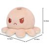 imageTeeTurtle  The Original Reversible Octopus Plushie  Purple Polka Dot  Shimmer  Cute Sensory Fidget Stuffed Animals That Show Your MoodTan Plaid  Peach