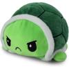 imageTeeTurtle  The Original Reversible Turtle Plushie  Green  Cute Sensory Fidget Stuffed Animals That Show Your Mood 4 inchAngry  Happy Green