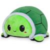 imageTeeTurtle  The Original Reversible Turtle Plushie  Green  Cute Sensory Fidget Stuffed Animals That Show Your Mood 4 inchGreenBlack