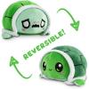 imageTeeTurtle  The Original Reversible Turtle Plushie  Green  Cute Sensory Fidget Stuffed Animals That Show Your Mood 4 inchKawaii  Worried Green