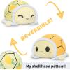 imageTeeTurtle  The Original Reversible Turtle Plushie  Green  Cute Sensory Fidget Stuffed Animals That Show Your Mood 4 inchLemons  Flowers