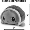 imageTeeTurtle  The Original Reversible Turtle Plushie  Green  Cute Sensory Fidget Stuffed Animals That Show Your Mood 4 inchRainbows