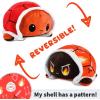 imageTeeTurtle  The Original Reversible Turtle Plushie  Green  Cute Sensory Fidget Stuffed Animals That Show Your Mood 4 inchTabletop Games