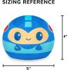 imageTeeTurtle Mega Man Reversible 4quot Plushie  Mega Man and Rush  Officially Licensed Capcom Cute Kawaii Soft Stuffed Animal Fidget Toys