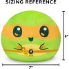 imageTeeTurtle Teenage Mutant Ninja Turtles 6quot Reversible Plushie  Leonardo  Cute Kawaii Soft Stuffed AnimalMichelangelo
