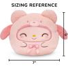 imageTeeturtle Kuromi Teddy Bear Reversible 6quot Plushie  Officially Licensed Sanrio  Cute Kawaii Soft Stuffed AnimalMy Melody