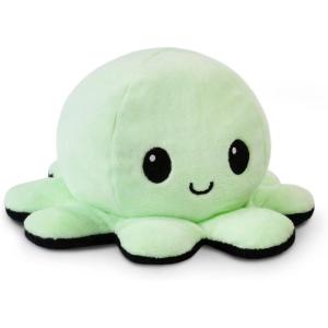 imageTeeTurtle  The Original Reversible Octopus Plushie  Purple Polka Dot  Shimmer  Cute Sensory Fidget Stuffed Animals That Show Your MoodBlack  Glow in the Dark
