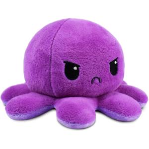 imageTeeTurtle  The Original Reversible Octopus Plushie  Purple Polka Dot  Shimmer  Cute Sensory Fidget Stuffed Animals That Show Your MoodPurple  Light Purple