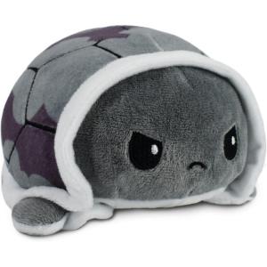 imageTeeTurtle  The Original Reversible Turtle Plushie  Green  Cute Sensory Fidget Stuffed Animals That Show Your Mood 4 inchRainbows