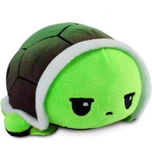 imageTeeTurtle  The Original Reversible Turtle Plushie  Green  Cute Sensory Fidget Stuffed Animals That Show Your Mood 4 inchVideo Games