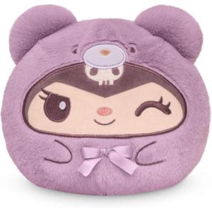 imageTeeturtle Kuromi Teddy Bear Reversible 6quot Plushie  Officially Licensed Sanrio  Cute Kawaii Soft Stuffed AnimalKuromi