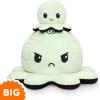 imageTeeTurtle  Original Reversible Big Octopus Plushie  Pink  Blue  Huggable and Soft Sensory Fidget Toy Stuffed Animals That Show Your Mood  Gift for Kids and AdultsGlow in the Dark Octopus