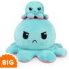 imageTeeTurtle  Original Reversible Big Octopus Plushie  Pink  Blue  Huggable and Soft Sensory Fidget Toy Stuffed Animals That Show Your Mood  Gift for Kids and AdultsPink  Light Blue Octopus