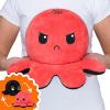 imageTeeTurtle  Original Reversible Big Octopus Plushie  Pink  Blue  Huggable and Soft Sensory Fidget Toy Stuffed Animals That Show Your Mood  Gift for Kids and AdultsAngry  Rage Octopus