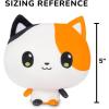 imageTeeturtle Capcom Mega Man 5quot Cloudheads Plushie  Cute Weighted Officially Licensed Stuffed AnimalHoneybean the Calico Cat