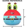imageTeeturtle Spongebob Squarepants Patrick Star Reversible 6quot Plushie  Cute Kawaii Soft Stuffed AnimalAmazon Exclusive Mr Krabs and Krabby Patty