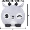imageTeeturtle Reversible 6quot Rubber Hose Axolotl Plushie  Black and White Retro Cartoon  Kawaii Soft Cute Stuffed AnimalsDeer