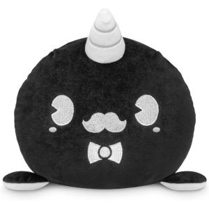 imageTeeturtle Reversible 6quot Rubber Hose Axolotl Plushie  Black and White Retro Cartoon  Kawaii Soft Cute Stuffed AnimalsNarwhal