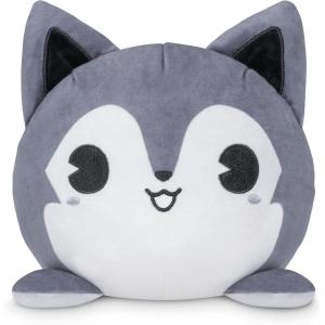 imageTeeturtle Reversible 6quot Rubber Hose Axolotl Plushie  Black and White Retro Cartoon  Kawaii Soft Cute Stuffed AnimalsWolf