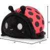 imageTeeTurtle  The Original Reversible Ladybug Plushie  Cute Sensory Fidget Stuffed Animals That Show Your Mood