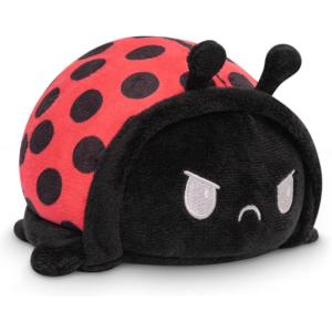 imageTeeTurtle  The Original Reversible Ladybug Plushie  Cute Sensory Fidget Stuffed Animals That Show Your Mood