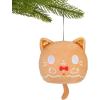 imageTeeTurtle 3quot Plushie Gingerbread Cat Holiday Ornament  Cute Kawaii Festive Stuffed Animals to Celebrate The HolidaysGingerbread Cat