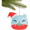 imageTeeTurtle 3quot Plushie Gingerbread Cat Holiday Ornament  Cute Kawaii Festive Stuffed Animals to Celebrate The HolidaysSanta Bear
