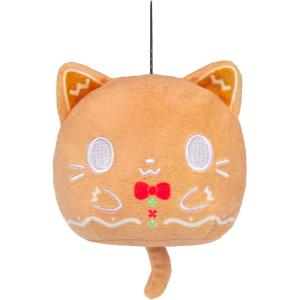 imageTeeTurtle 3quot Plushie Gingerbread Cat Holiday Ornament  Cute Kawaii Festive Stuffed Animals to Celebrate The HolidaysGingerbread Cat