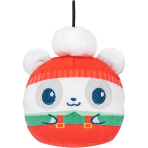 imageTeeTurtle 3quot Plushie Gingerbread Cat Holiday Ornament  Cute Kawaii Festive Stuffed Animals to Celebrate The HolidaysLumberjack Panda