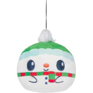 imageTeeTurtle 3quot Plushie Gingerbread Cat Holiday Ornament  Cute Kawaii Festive Stuffed Animals to Celebrate The HolidaysSnowman