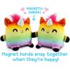 imageTeeTurtle  Plushmates  Magnetic Reversible Plushies that hold hands when happy  Black Cat  Huggable and Soft Sensory Fidget Toy Stuffed Animals That Show Your Mood  Gift for Kids and AdultsHorse  Unicorn