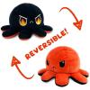 imageTeeTurtle  The Original Reversible Octopus Plushie  Lemon  Lime  Cute Sensory Fidget Stuffed Animals That Show Your MoodAngry Red  Rage Black