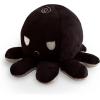 imageTeeTurtle  The Original Reversible Octopus Plushie  Lemon  Lime  Cute Sensory Fidget Stuffed Animals That Show Your MoodBlack  Gray