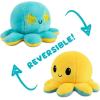 imageTeeTurtle  The Original Reversible Octopus Plushie  Lemon  Lime  Cute Sensory Fidget Stuffed Animals That Show Your MoodHappy Yellow  Starry Eyes Blue