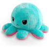 imageTeeTurtle  The Original Reversible Octopus Plushie  Lemon  Lime  Cute Sensory Fidget Stuffed Animals That Show Your MoodLight Pink  Light Blue