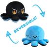 imageTeeTurtle  The Original Reversible Octopus Plushie  Lemon  Lime  Cute Sensory Fidget Stuffed Animals That Show Your MoodSleepy Blue  Rage Black