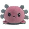 imageTeeTurtle  The Original Reversible Axolotl Plushie  Patented Design  Sensory Fidget Toy for Stress Relief  Happy  Angry Aqua  Pink  Show Your Mood Without Saying a Word