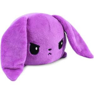 imageTeeTurtle  The Original Reversible Bunny Plushie  Pink Floral Ears  Cute Sensory Fidget Stuffed Animals That Show Your Mood 4 InchPurple  Light Purple Bunny