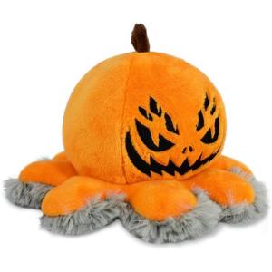 imageTeeTurtle  The Original Reversible Ghost Plushie  Blue  Purple  Cute Sensory Fidget Stuffed Animals That Show Your Mood  Perfect for HalloweenGray  Pumpkin Spider