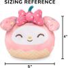 image:imageTeeturtle Reversible Hello Kitty Year of The Horse Lunar New Year Plushie  4Inch Plush Toy with Embroidered Details  Cute Mini Collectible Plush for Kids Teens and AdultsMy Melody Ice Cream