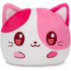 image:imageTeeTurtle Cat Valentines Day Present Reversible Plushie  4Inch TwoSided Flip Plush Toy with Embroidered Details  Cute Mini Collectible Plush for Kids Teens and Adults