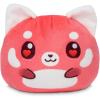 image:imageTeeTurtle Reversible Red Panda Valentines Day Present Plushie  4Inch TwoSided Flip Plush Toy with Embroidered Details  Cute Mini Collectible Plush for Kids Teens and Adults